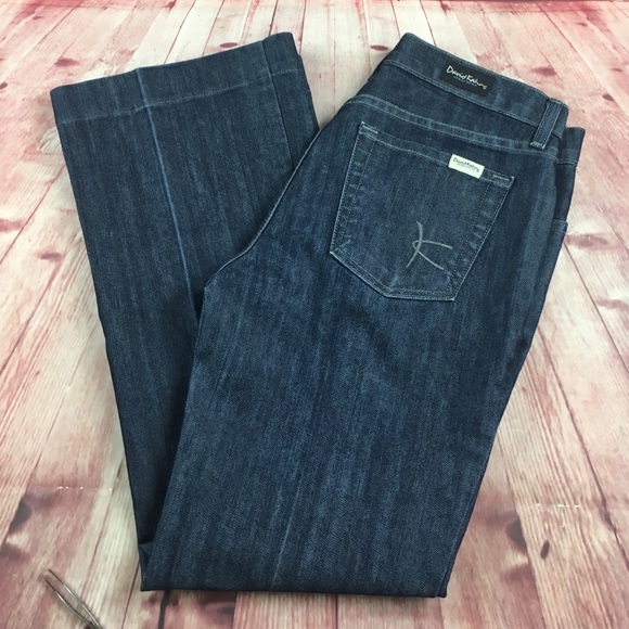 💸David Kahn Denim Jean Bootcut size 28Petite - Picture 2 of 8